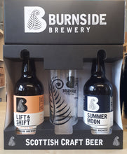 Load image into Gallery viewer, Glass and Two Beer Gift Set
